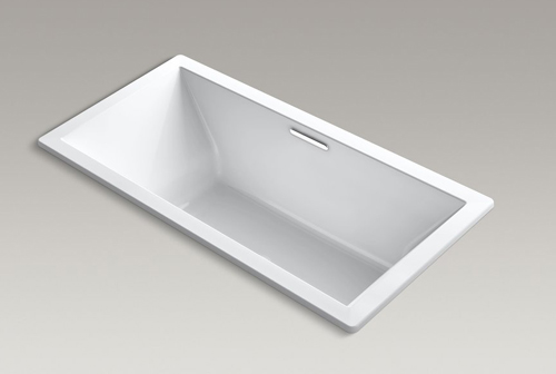 Kohler K-1835-VB Underscore Soaking Bathtub Drop In - White